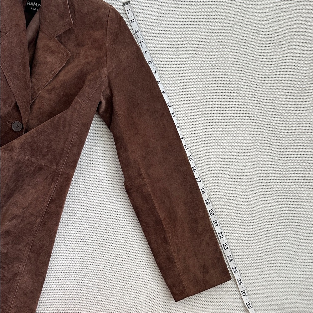Rampage Brown Trench Coat - Picture 8 of 9
